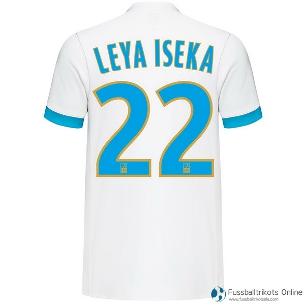 Marseille Trikot Heim Leya Iseka 2017-18 Fussballtrikots Günstig